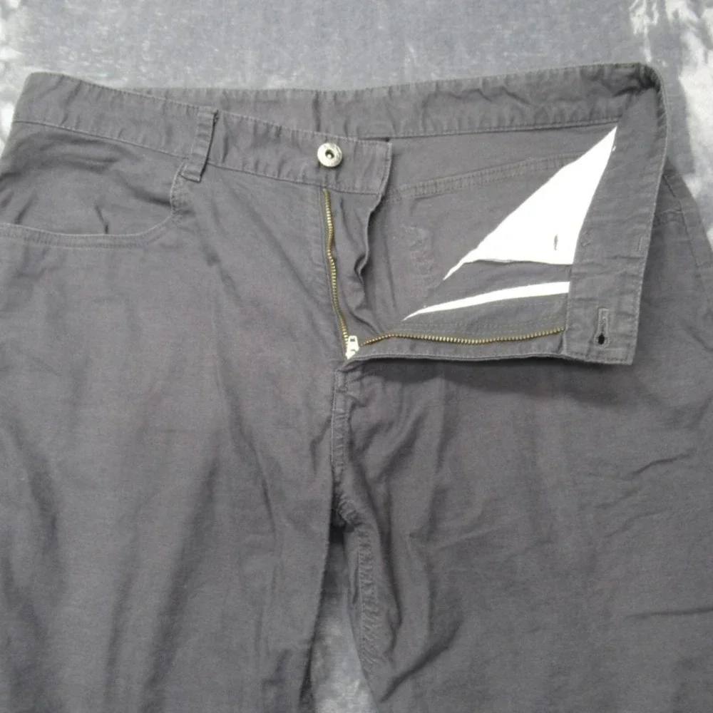 The North Face Pants Mens 34x29 Short Gray Baggy Wide Leg Boot‎ iking Gorpcore